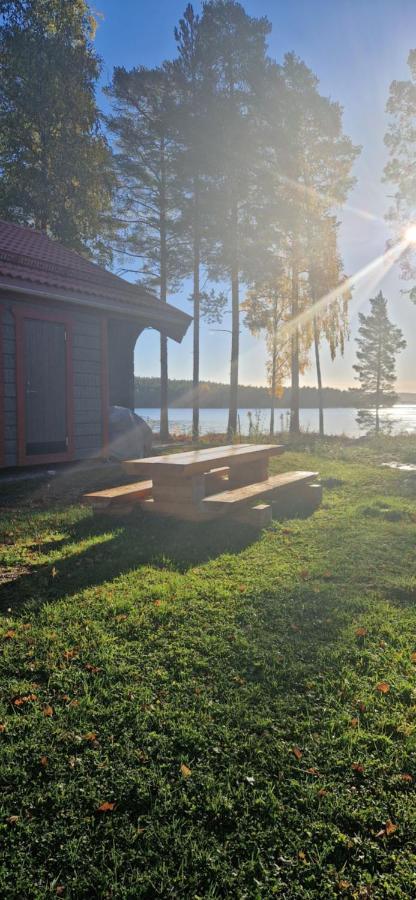 Lakeside Log Cabin Fraemby Udde 팔룬 외부 사진